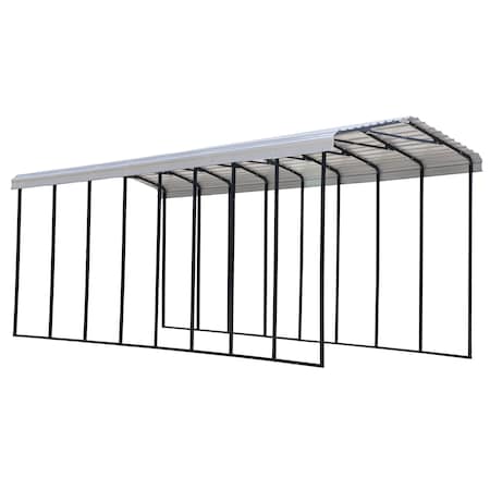 Arrow Storage Products Arrow Carport, 14x38x14, Eggshell CPH143814